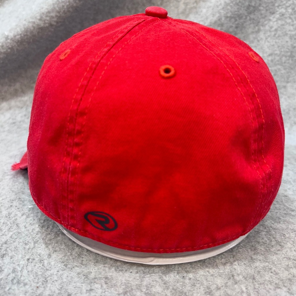 Camp Barnabas Unisex Red Richardson Hat Distressed Fitted Cap Medium - Picture 2 of 5